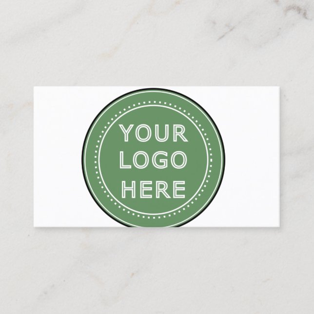 Sleek, contemporary, polished,& customizable. appointment card (Front)