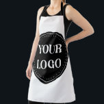 Sleek, contemporary, polished,& customizable apron<br><div class="desc">EVERYONE CAN USE THIS DESIGN.You are free to add,  edit,  or resize the logo,  photo,  text,  and colours as you choose.Many thanks.</div>