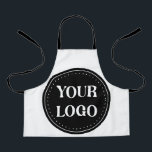 Sleek, contemporary, polished,& customizable apron<br><div class="desc">EVERYONE CAN USE THIS DESIGN.You are free to add,  edit,  or resize the logo,  photo,  text,  and colours as you choose.Many thanks.</div>
