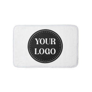 Sleek, contemporary, polished,& customizable bath mat