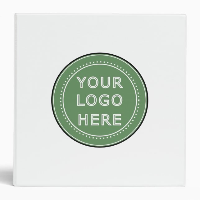 Sleek, contemporary, polished,& customizable. binder (Front)