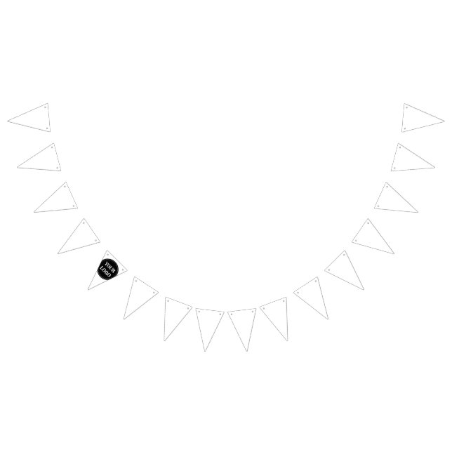 Sleek, contemporary, polished,& customizable bunting flags (All)