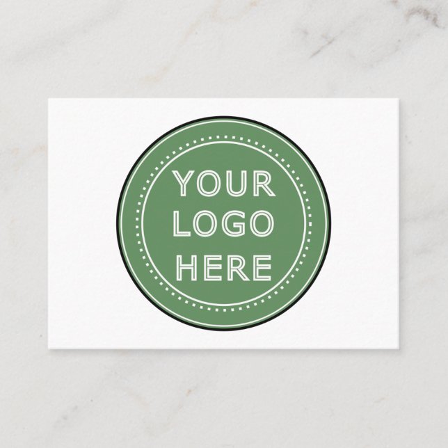 Sleek, contemporary, polished,& customizable. business card (Front)