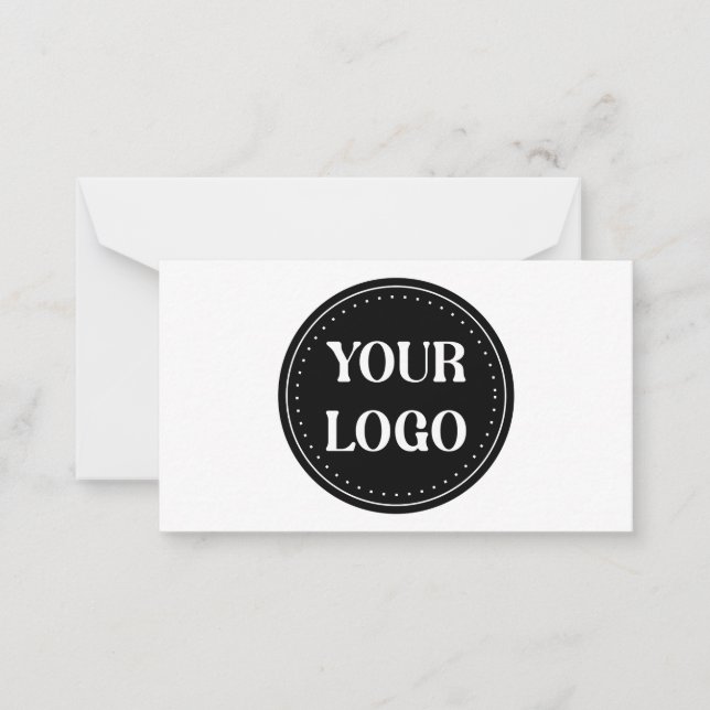 Sleek, contemporary, polished,& customizable card (Front)