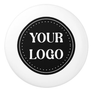 Sleek, contemporary, polished,& customizable ceramic knob