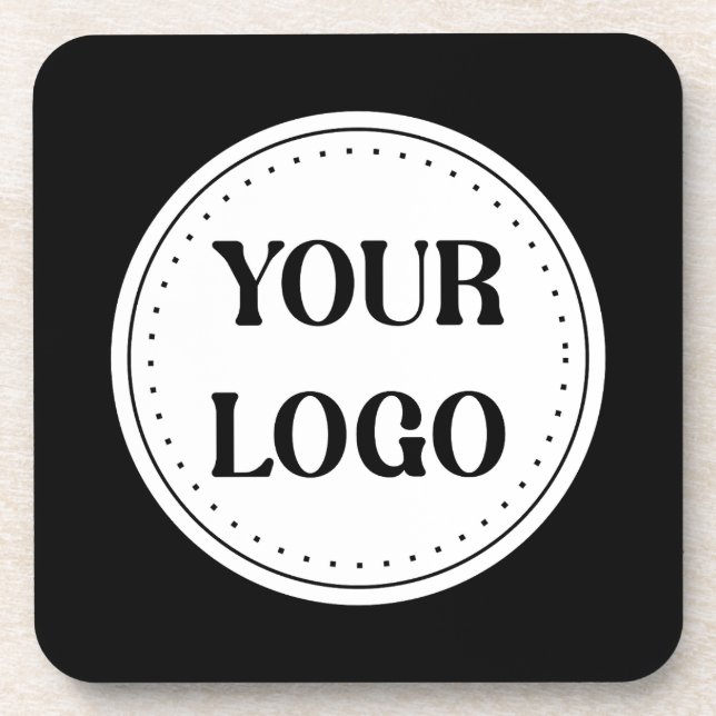  Sleek, contemporary, polished,& customizable. Coaster (Front)