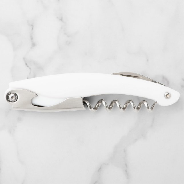 Sleek, contemporary, polished,& customizable corkscrew (Front)