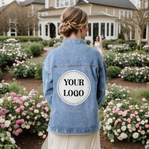 Sleek, contemporary, polished,& customizable. denim jacket