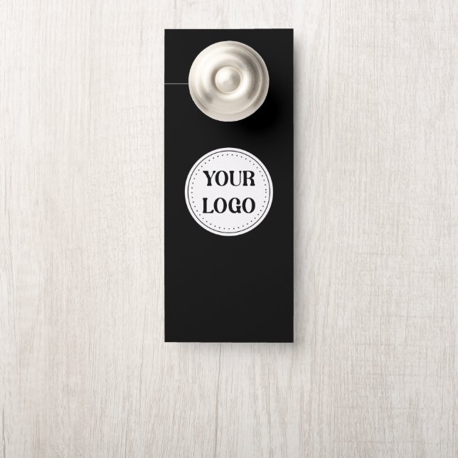  Sleek, contemporary, polished,& customizable. Door Hanger (On Knob)
