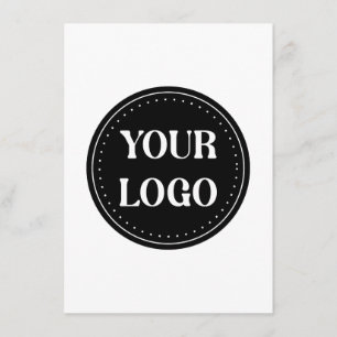 Sleek, contemporary, polished,& customizable enclosure card