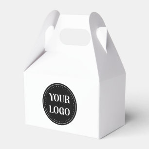 Sleek, contemporary, polished,& customizable favor box