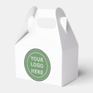 Sleek, contemporary, polished,& customizable. favor box