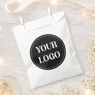 Sleek, contemporary, polished,& customizable favour bag