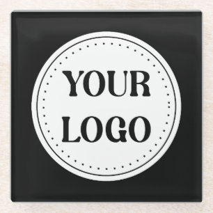 Sleek, contemporary, polished,& customizable. Glass Coaster