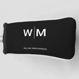 Sleek, contemporary, polished, & customizable. golf head cover
