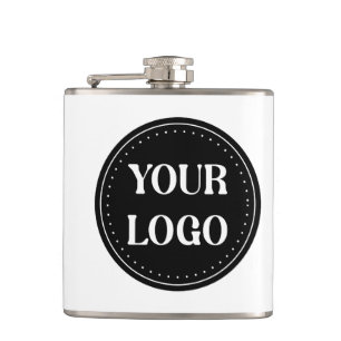 Sleek, contemporary, polished,& customizable hip flask