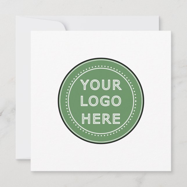 Sleek, contemporary, polished,& customizable. holiday card (Front)