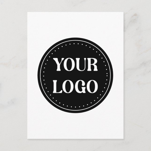 Sleek, contemporary, polished,& customizable holiday postcard (Front)