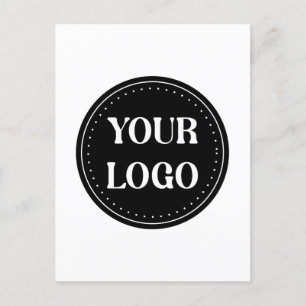 Sleek, contemporary, polished,& customizable invitation postcard