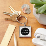 Sleek, contemporary, polished,& customizable keychain<br><div class="desc">EVERYONE CAN USE THIS DESIGN.You are free to add,  edit,  or resize the logo,  photo,  text,  and colours as you choose.Many thanks.</div>