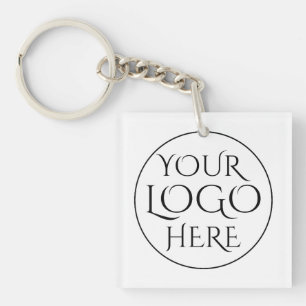Sleek, contemporary, polished,& customizable. keychain
