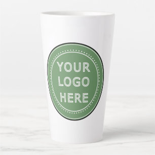 Sleek, contemporary, polished,& customizable. latte mug
