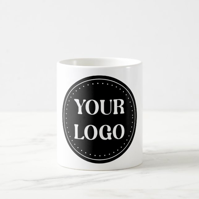 Sleek, contemporary, polished,& customizable magic mug (Center)