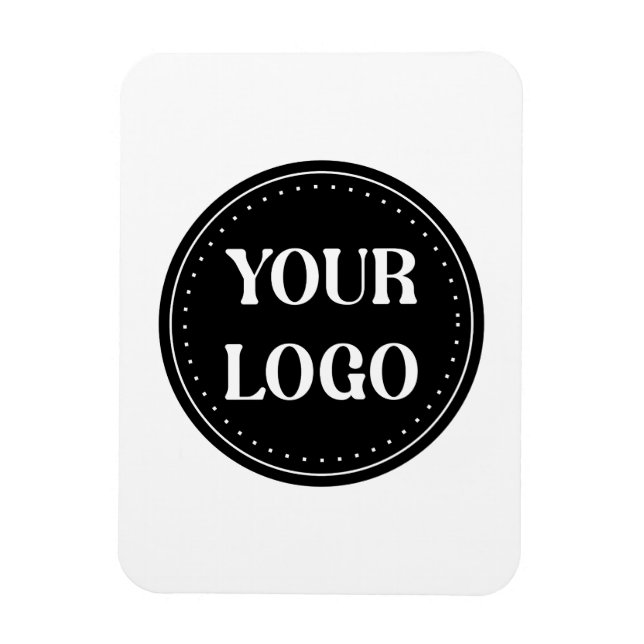 Sleek, contemporary, polished,& customizable magnet (Vertical)