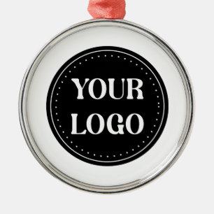 Sleek, contemporary, polished,& customizable metal ornament