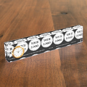  Sleek, contemporary, polished,& customizable. Nameplate
