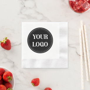 Sleek, contemporary, polished,& customizable napkin