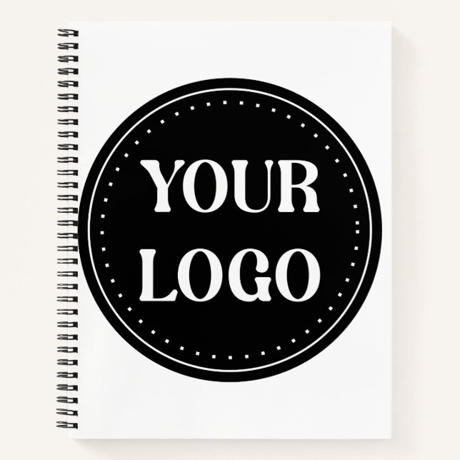 Sleek, contemporary, polished,& customizable notebook (Front)