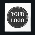 Sleek, contemporary, polished,& customizable notepad<br><div class="desc">EVERYONE CAN USE THIS DESIGN.You are free to add, edit, or resize the logo, photo, text, and colours as you choose.Many thanks.</div>