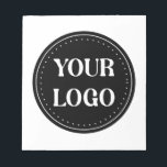 Sleek, contemporary, polished,& customizable notepad<br><div class="desc">EVERYONE CAN USE THIS DESIGN.You are free to add,  edit,  or resize the logo,  photo,  text,  and colours as you choose.Many thanks.</div>