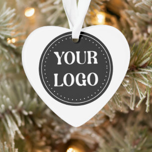 Sleek, contemporary, polished,& customizable ornament