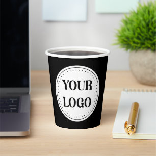 Sleek, contemporary, polished,& customizable. Paper Cups