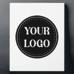 Sleek, contemporary, polished,& customizable plaque<br><div class="desc">EVERYONE CAN USE THIS DESIGN.You are free to add,  edit,  or resize the logo,  photo,  text,  and colours as you choose.Many thanks.</div>