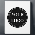 Sleek, contemporary, polished,& customizable plaque<br><div class="desc">EVERYONE CAN USE THIS DESIGN.You are free to add,  edit,  or resize the logo,  photo,  text,  and colours as you choose.Many thanks.</div>