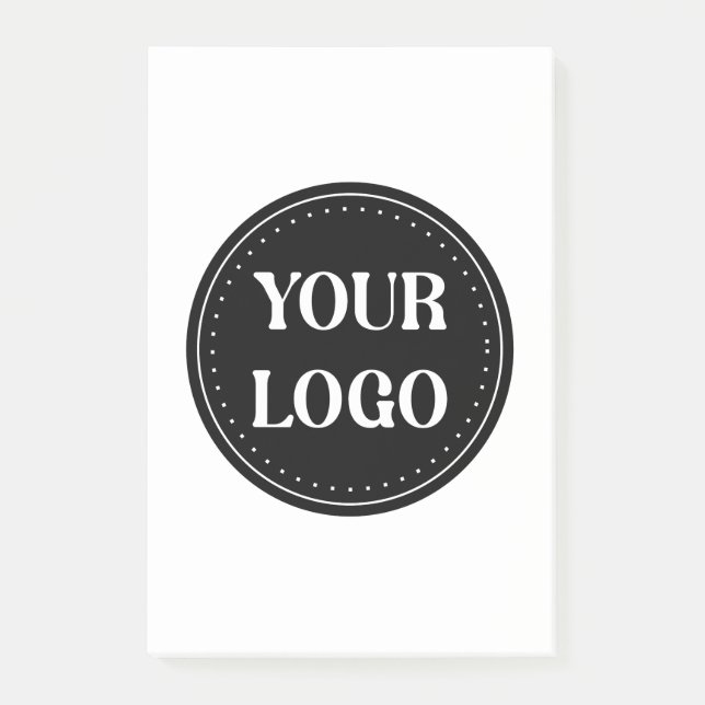Sleek, contemporary, polished,& customizable post-it notes (Front)