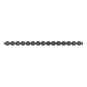 Sleek, contemporary, polished,& customizable satin ribbon