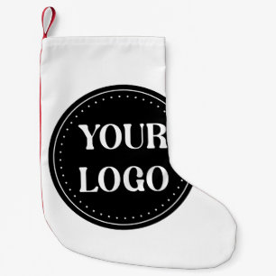 Sleek, contemporary, polished,& customizable small christmas stocking