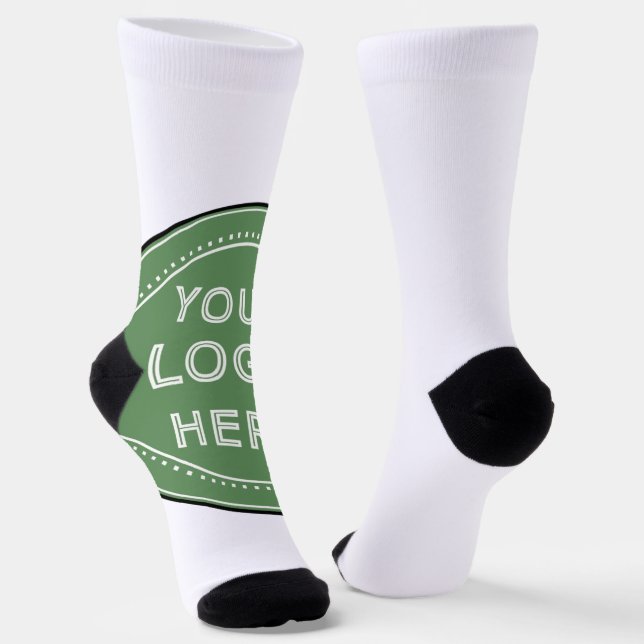 Sleek, contemporary, polished,& customizable. socks (Angled)