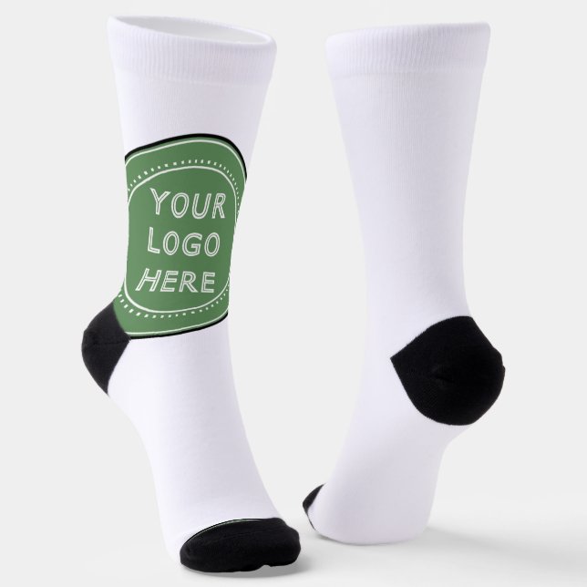 Sleek, contemporary, polished,& customizable. socks (Angled)