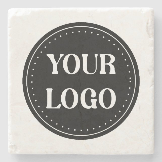 Sleek, contemporary, polished,& customizable stone coaster (Front)