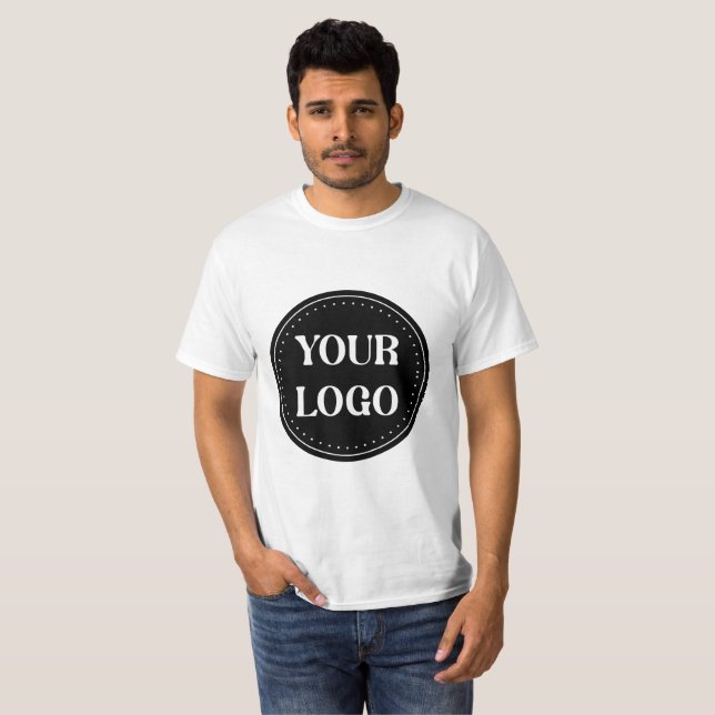 Sleek, contemporary, polished,& customizable T-Shirt (Front Full)