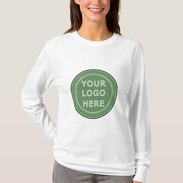 Sleek, contemporary, polished,& customizable. T-Shirt (Front)