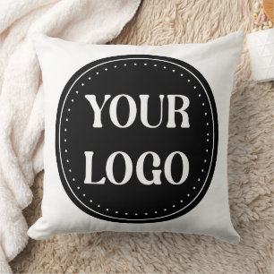 Sleek, contemporary, polished,& customizable throw pillow