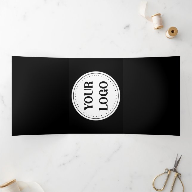  Sleek, contemporary, polished,& customizable. Tri-Fold Invitation (Inside)