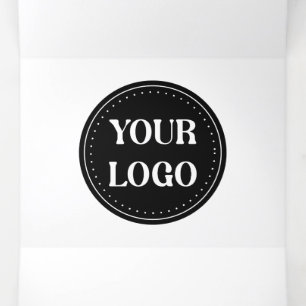 Sleek, contemporary, polished,& customizable Tri-Fold invitation