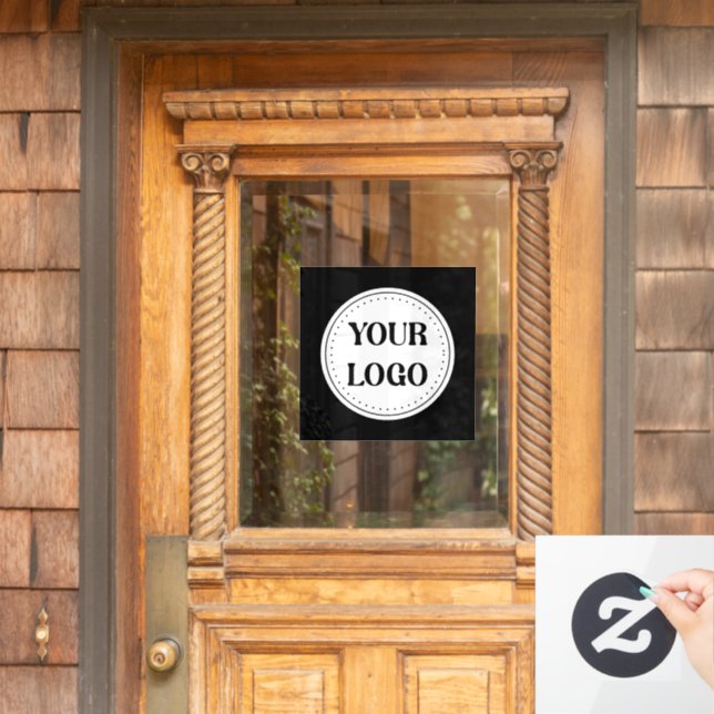  Sleek, contemporary, polished,& customizable. Window Cling (Home Door)